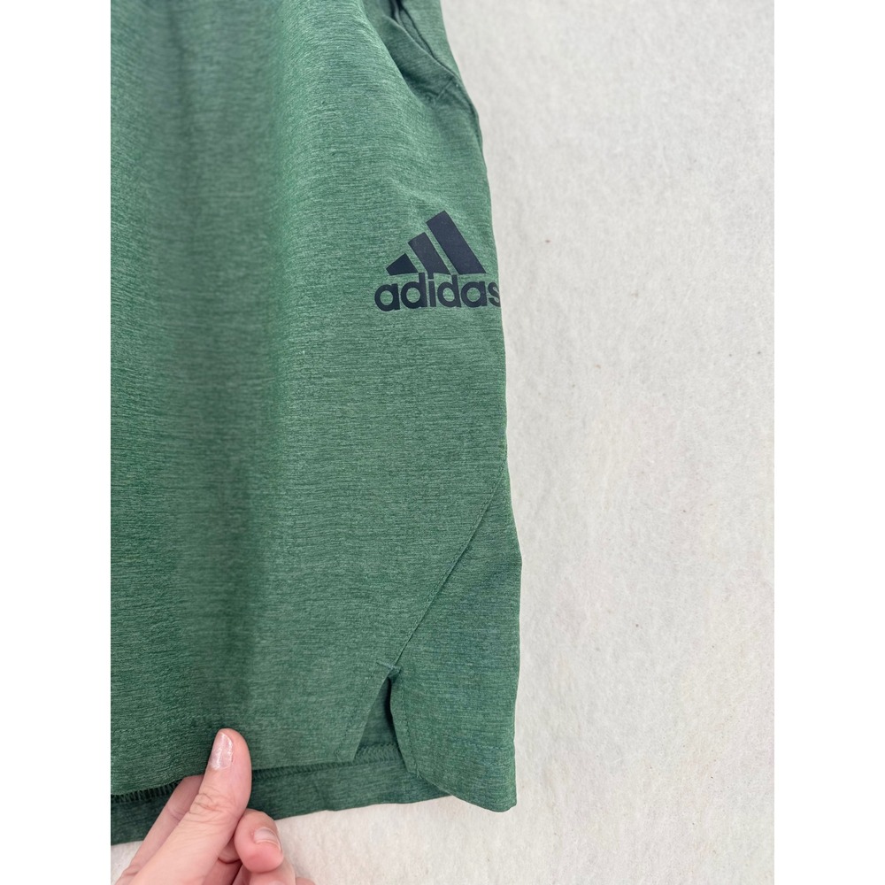 Adidas - Aeroready Training Shorts HS8710 Zipper Pockets - Green - L - Mens - Picture 2 of 9